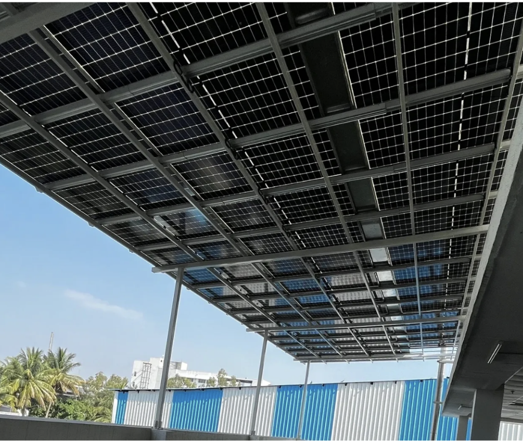 solar tree design, smart city solar, urban solar tree structure